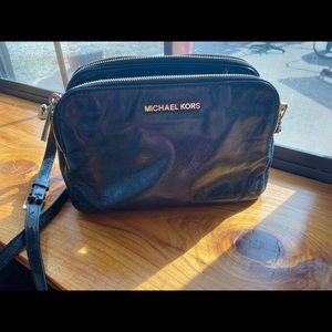 Michael Kors black crossbody purse